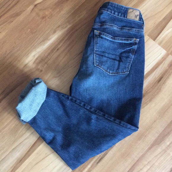 AEO Boy Crop Stretch Jean Sz 2 - Picture 4 of 4